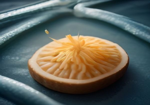 专业纹身工作台上四瓶四色永久色料整齐排列，霓虹紫光映照下颜色依次为深黑、深蓝、玫红、粉紫，质感通透专业