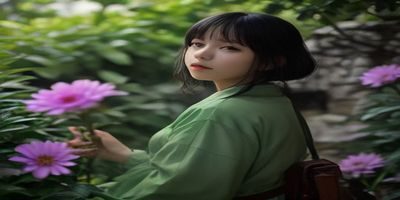 手臂内侧花卉图案纹身操作前的转印底稿，黑色线条轮廓清晰，背景为白色皮肤